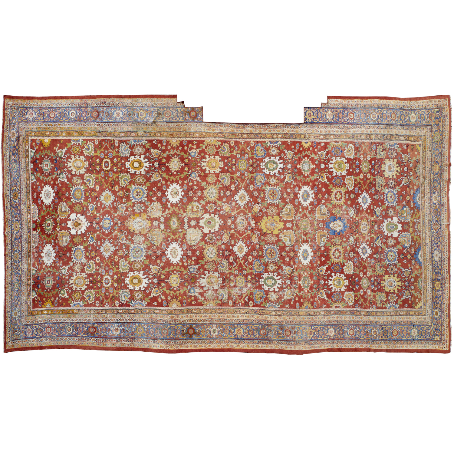 ROOM SIZE ANTIQUE TABRIZ VASE CARPET 360526