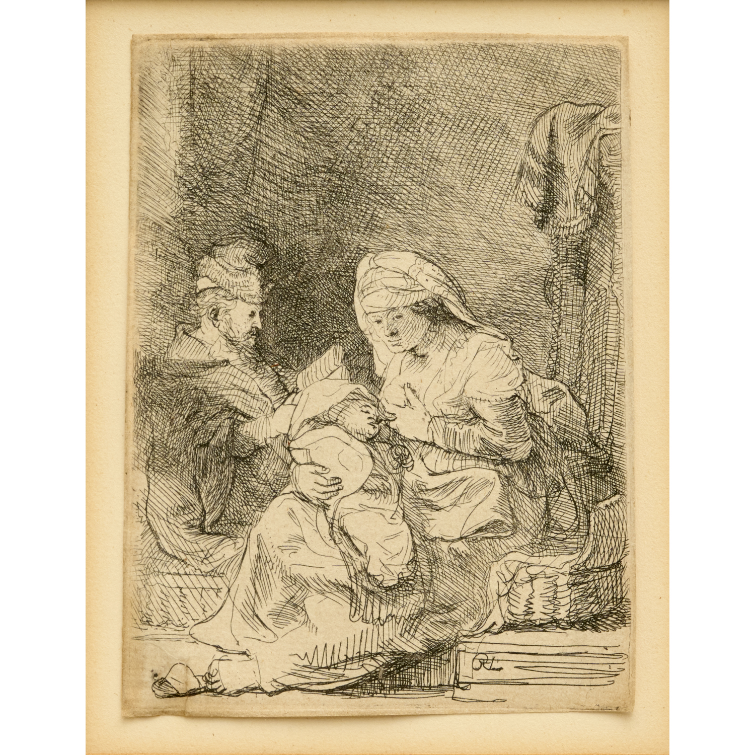 REMBRANDT VAN RIJN, ETCHING AND DRYPOINT