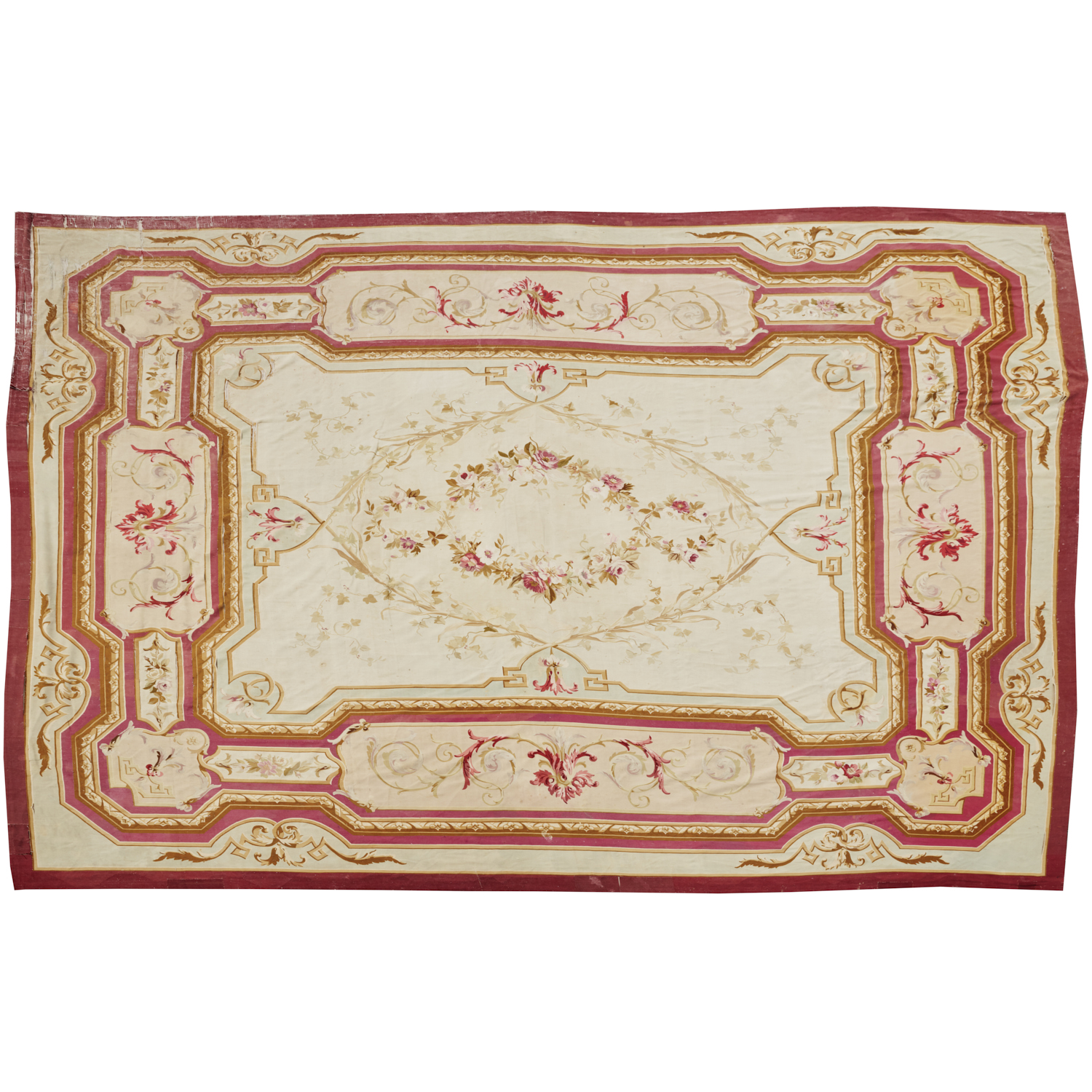 PALACE SIZE AUBUSSON TAPESTRY CARPET 360573