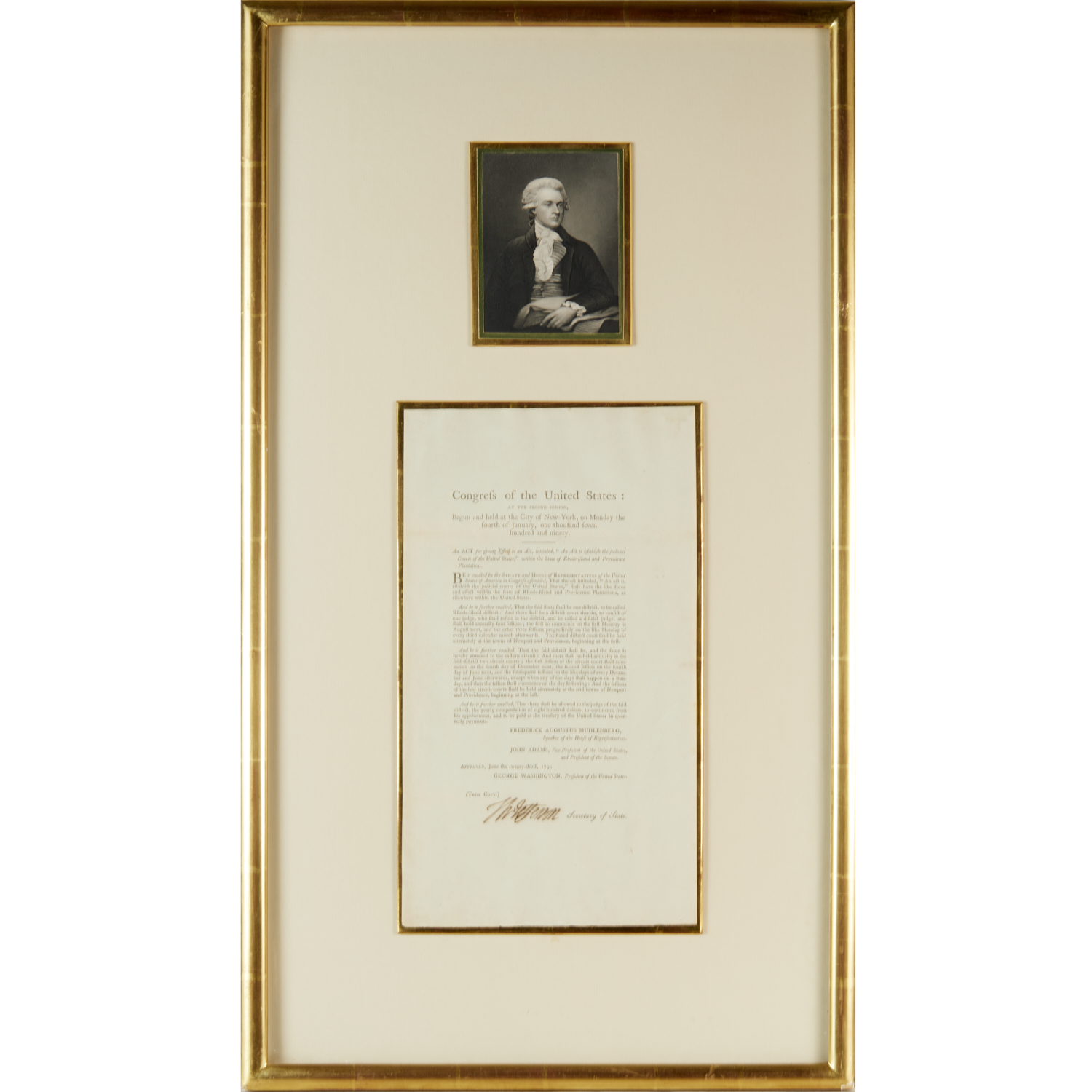 THOMAS JEFFERSON ATTRIB SIGNED 36064a