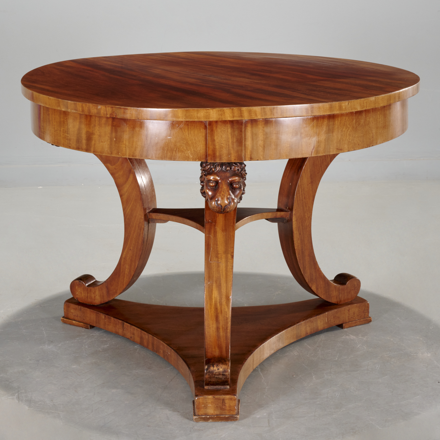 BALTIC NEOCLASSICAL MAHOGANY CENTER 36070f