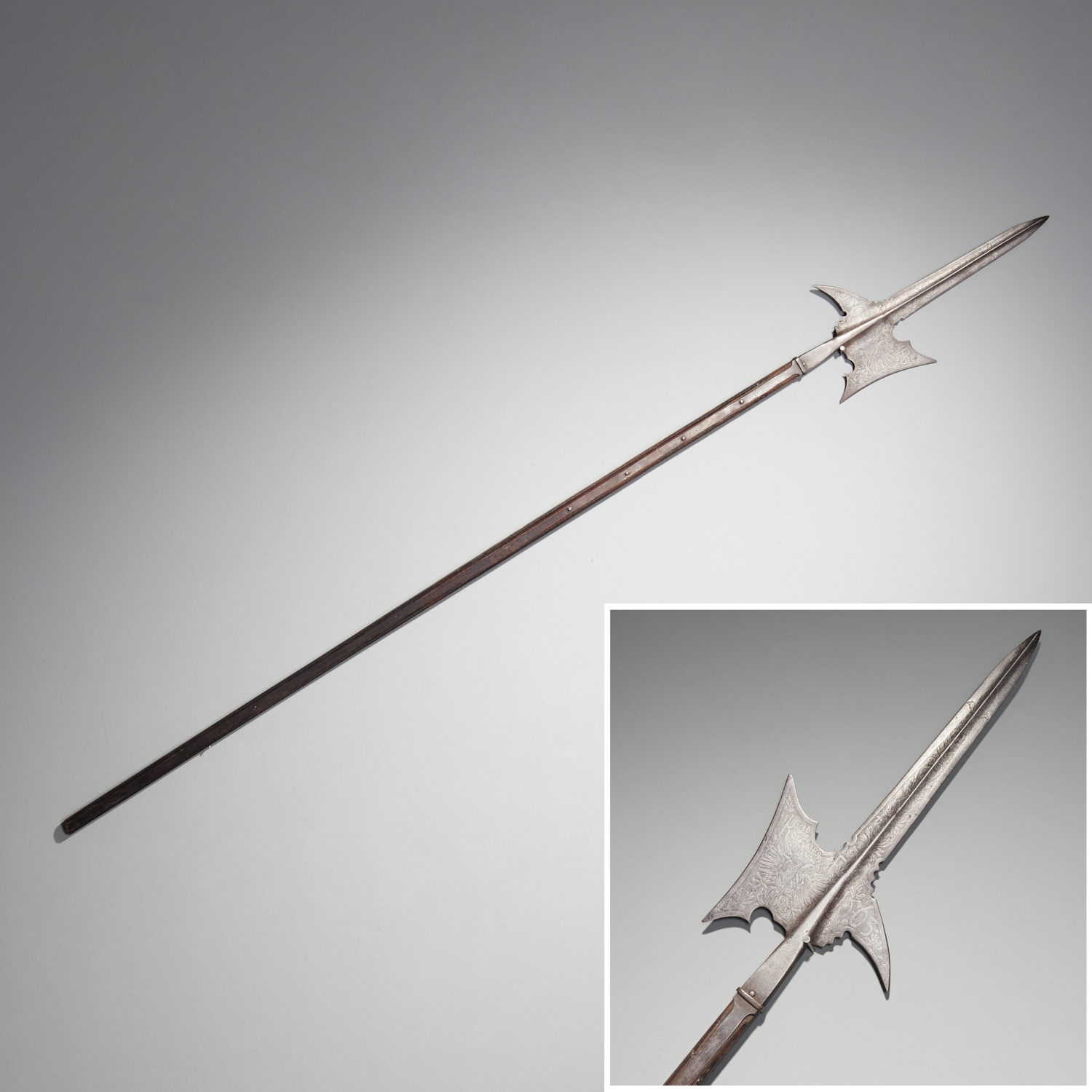 AUSTRIAN IRON HALBERD, EX PARKE-BERNET