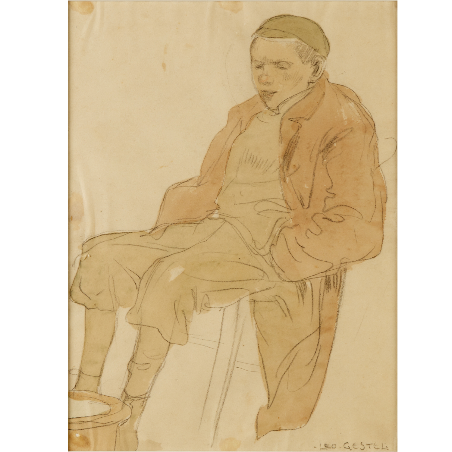 LEO GESTEL WATERCOLOR AND PENCIL 360734