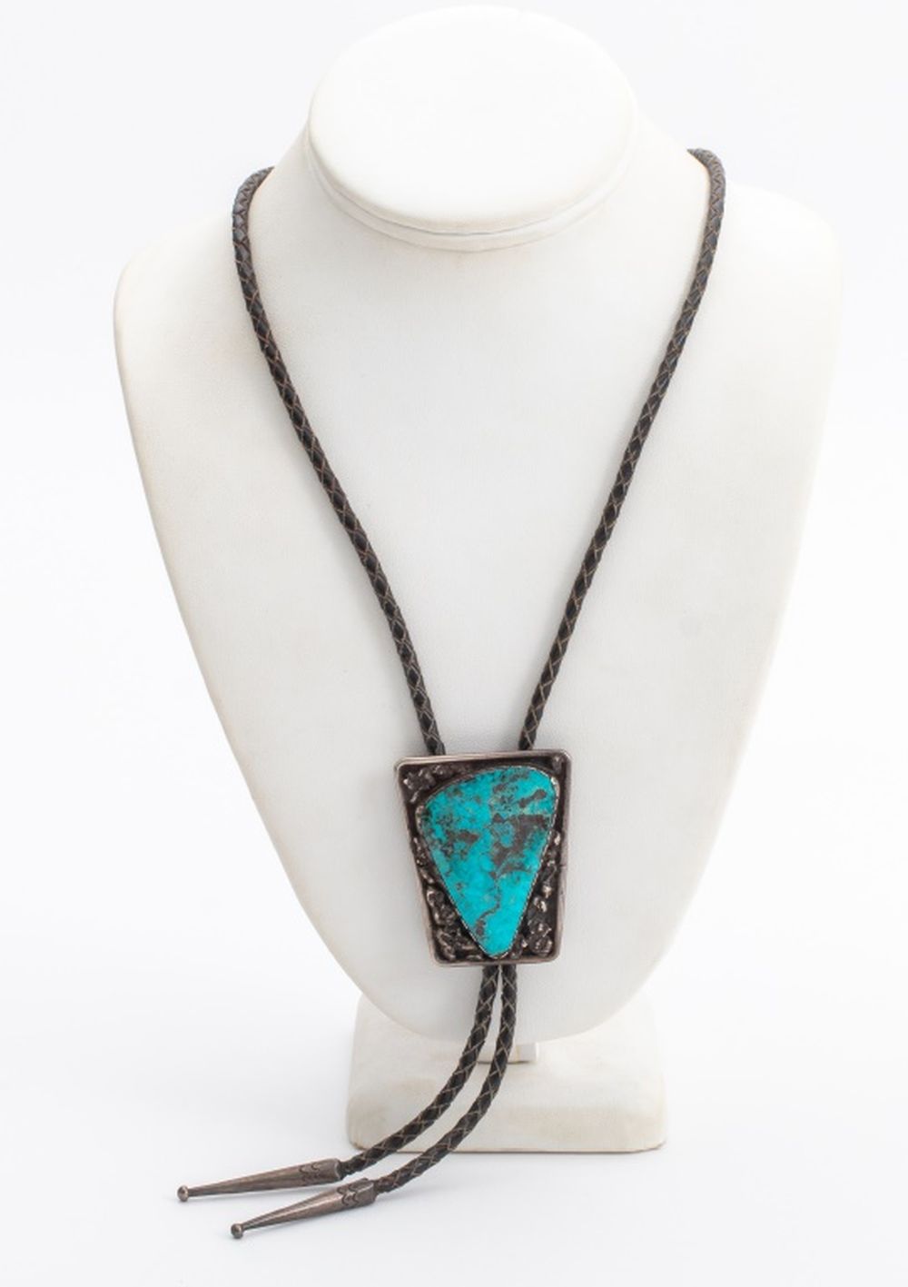 VINTAGE NAVAJO STERLING & TURQUOISE