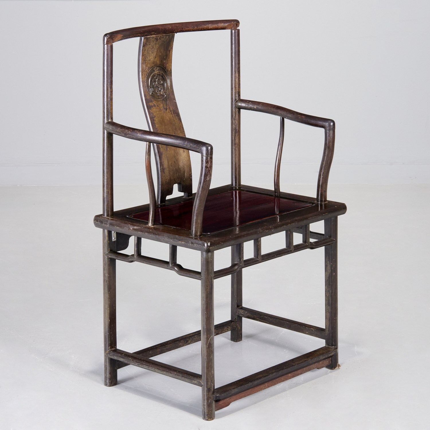 CHINESE HARDWOOD FUSHOUYI ARMCHAIR