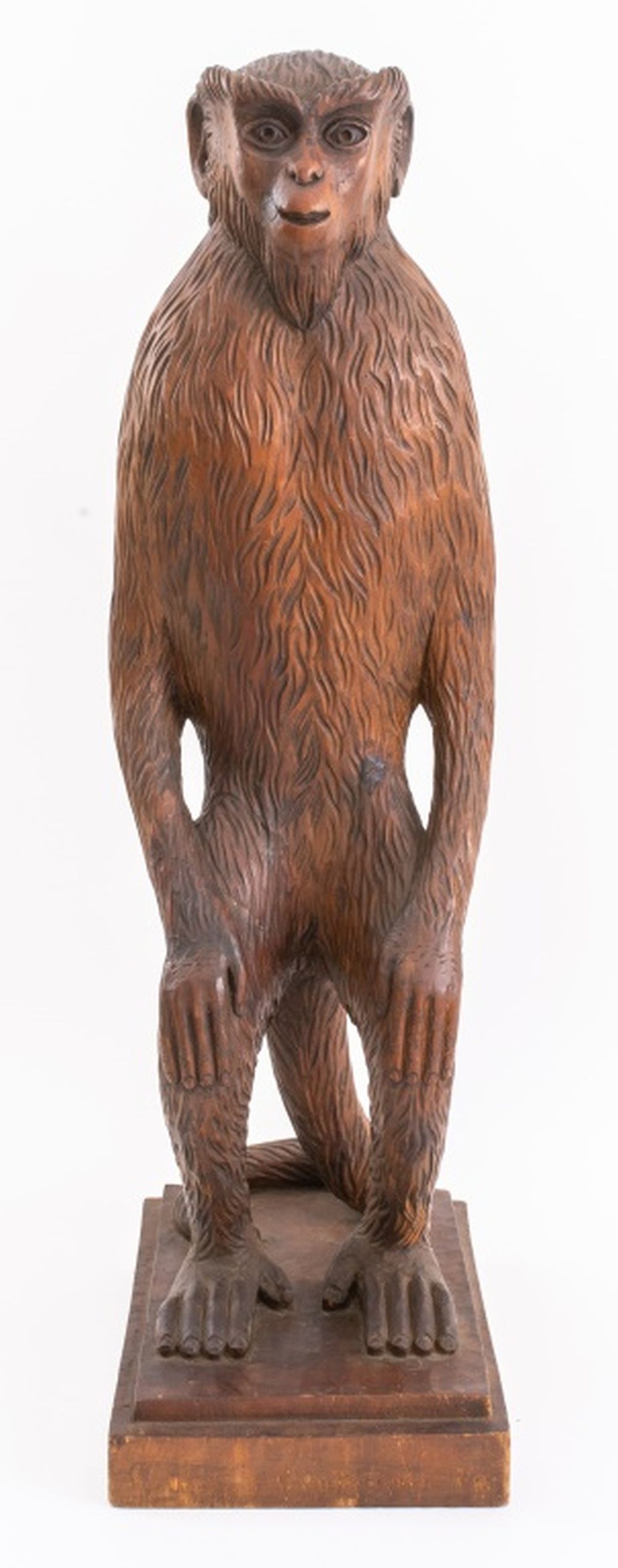 ITALIAN STANDING MONKEY CARVED