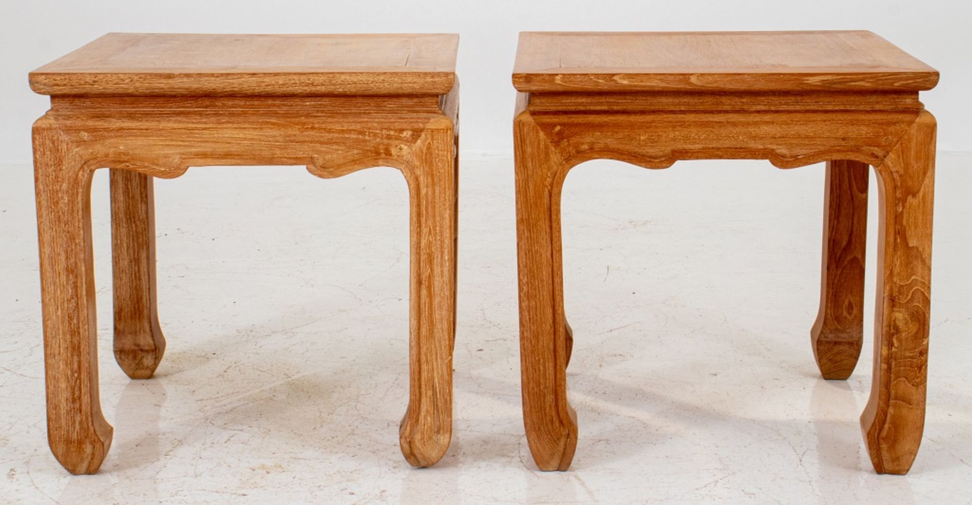 CHINESE QING STYLE CYPRESS TABLES,