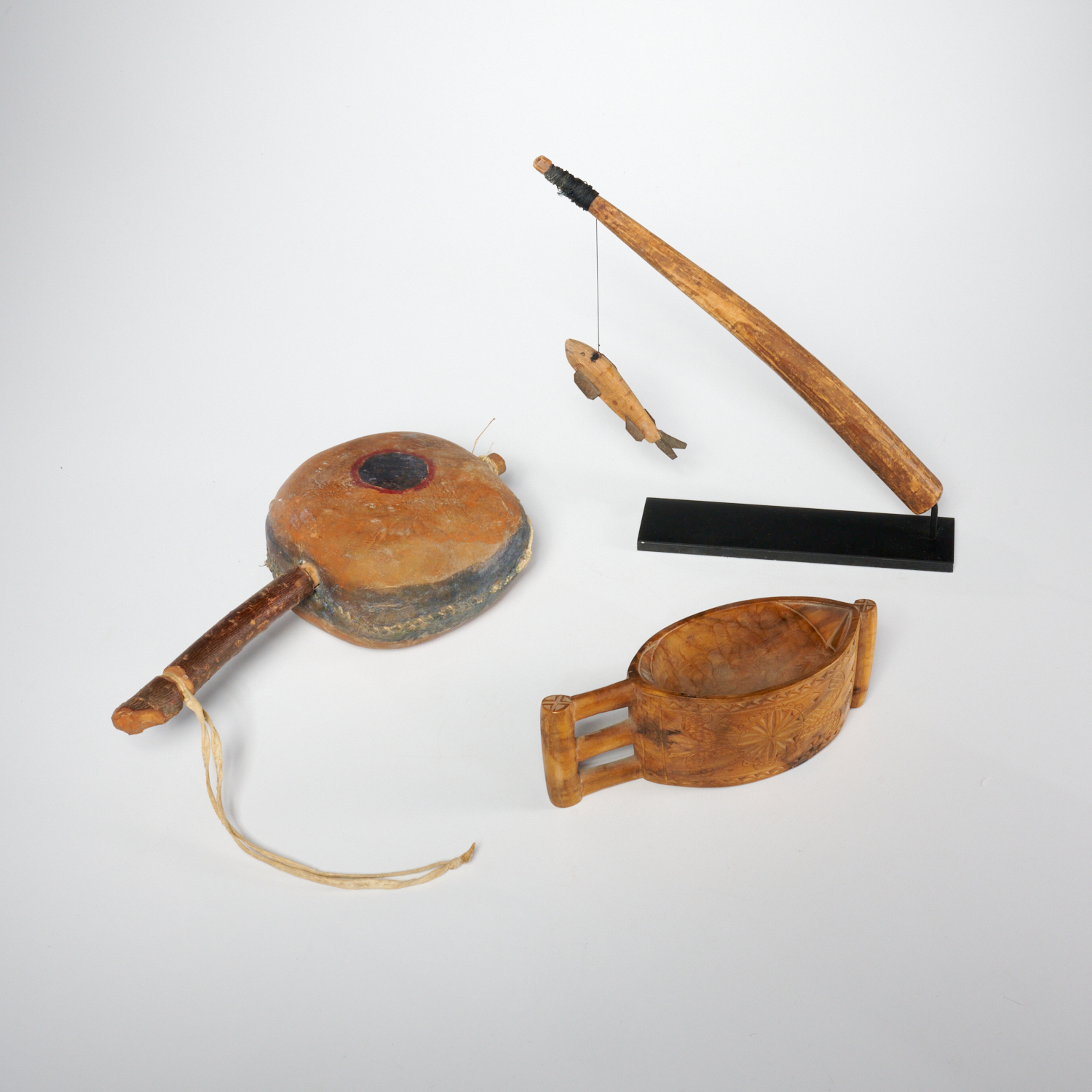 (3) NATIVE AMERICAN ARTIFACTS 20th c.,