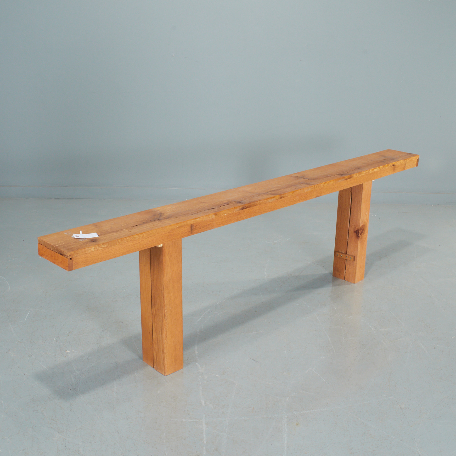 CUSTOM CRAFTSMAN WOOD CONSOLE TABLE