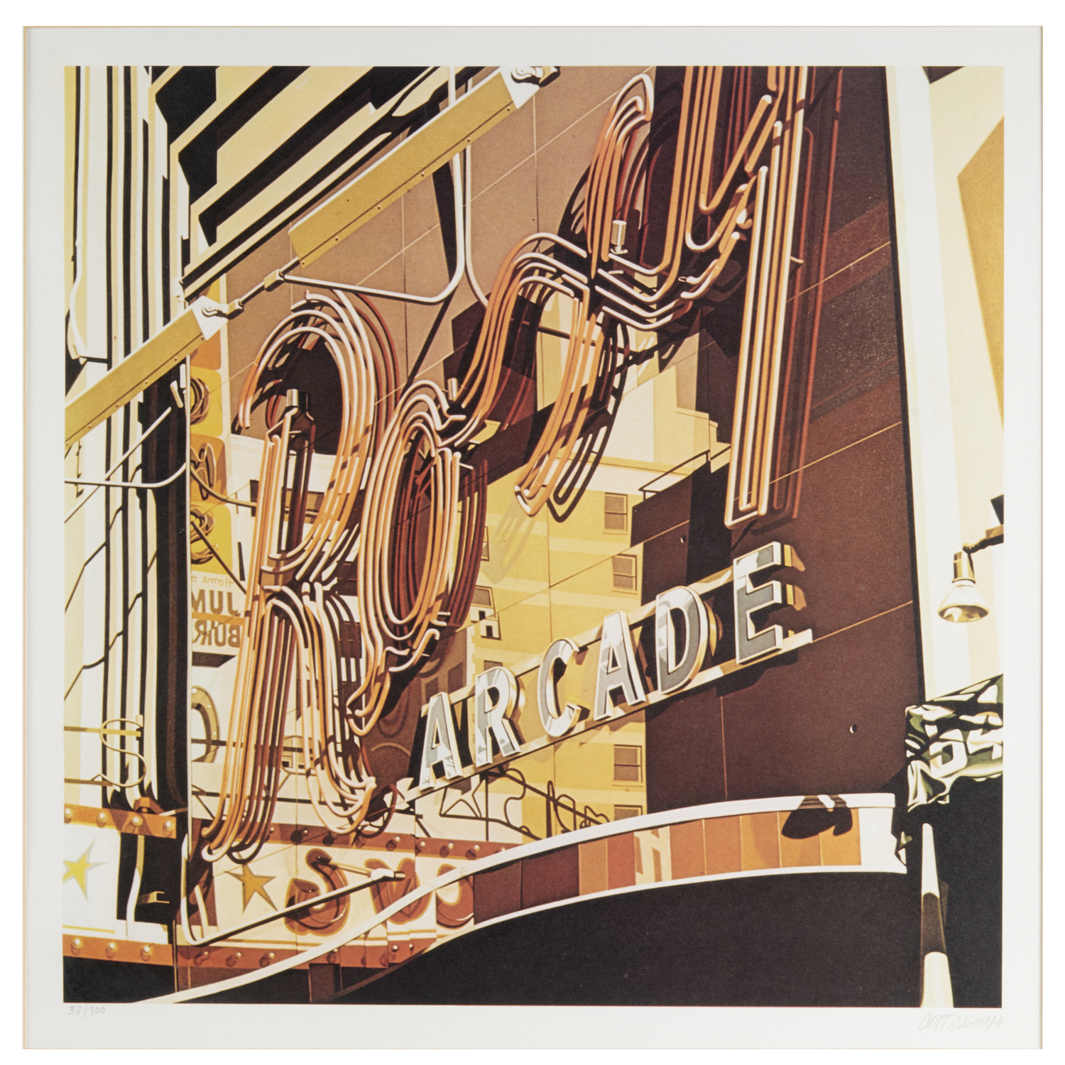 ROBERT COTTINGHAM SIGNED LITHOGRAPH 360995