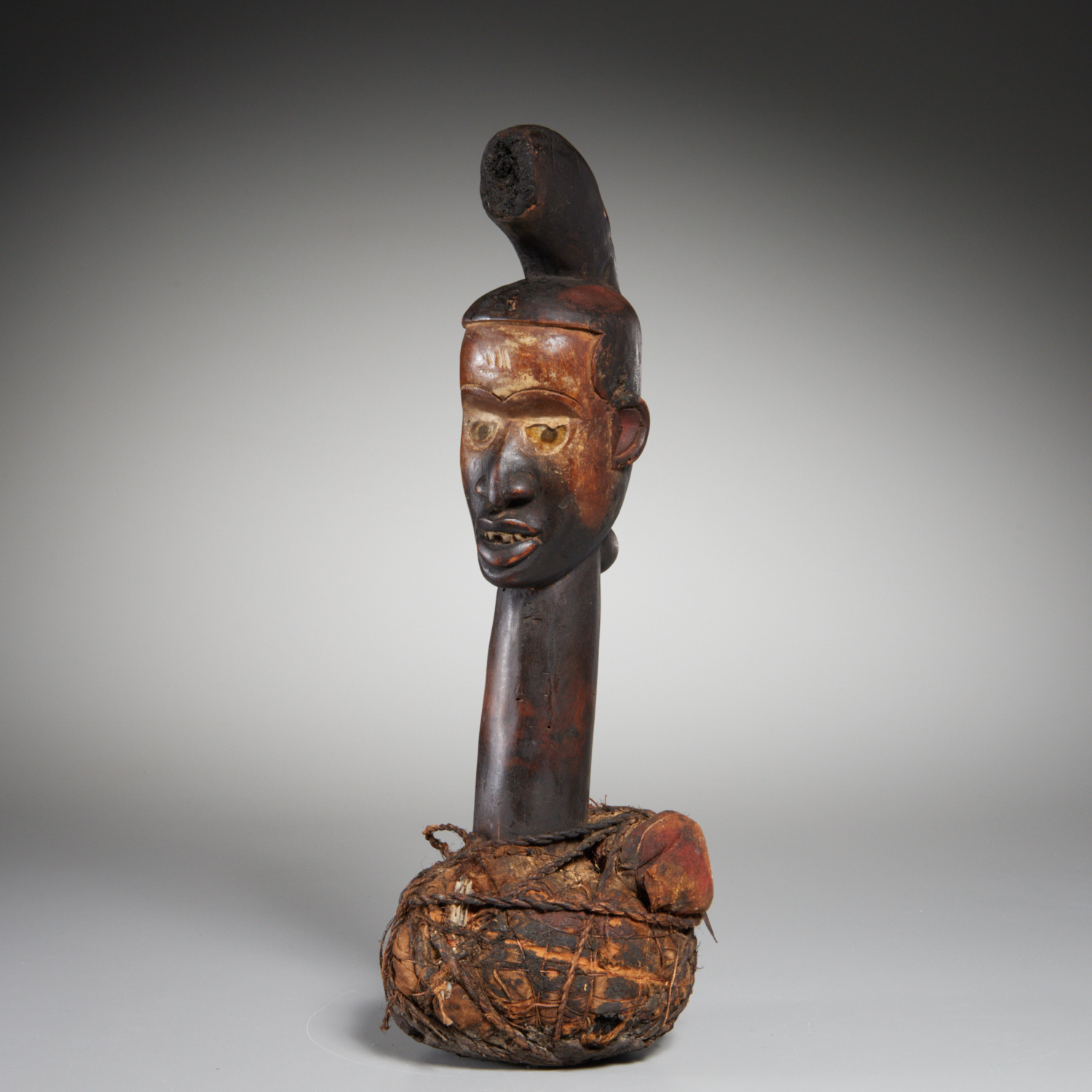 KONGO PEOPLE WOOD FETISH WITH 360a4b