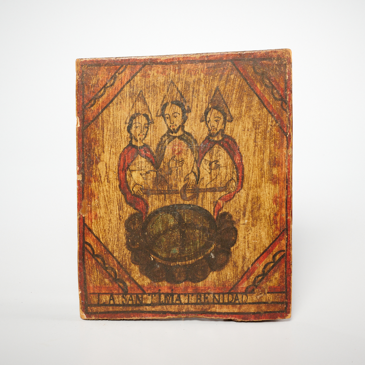 MANNER OF JOSE ARAGON, RETABLO, 19TH