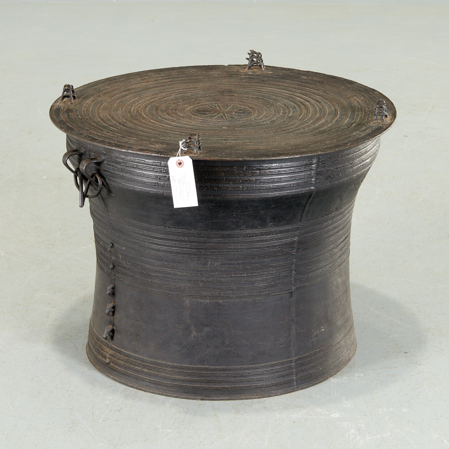 SOUTHEAST ASIAN BRONZE RAIN DRUM