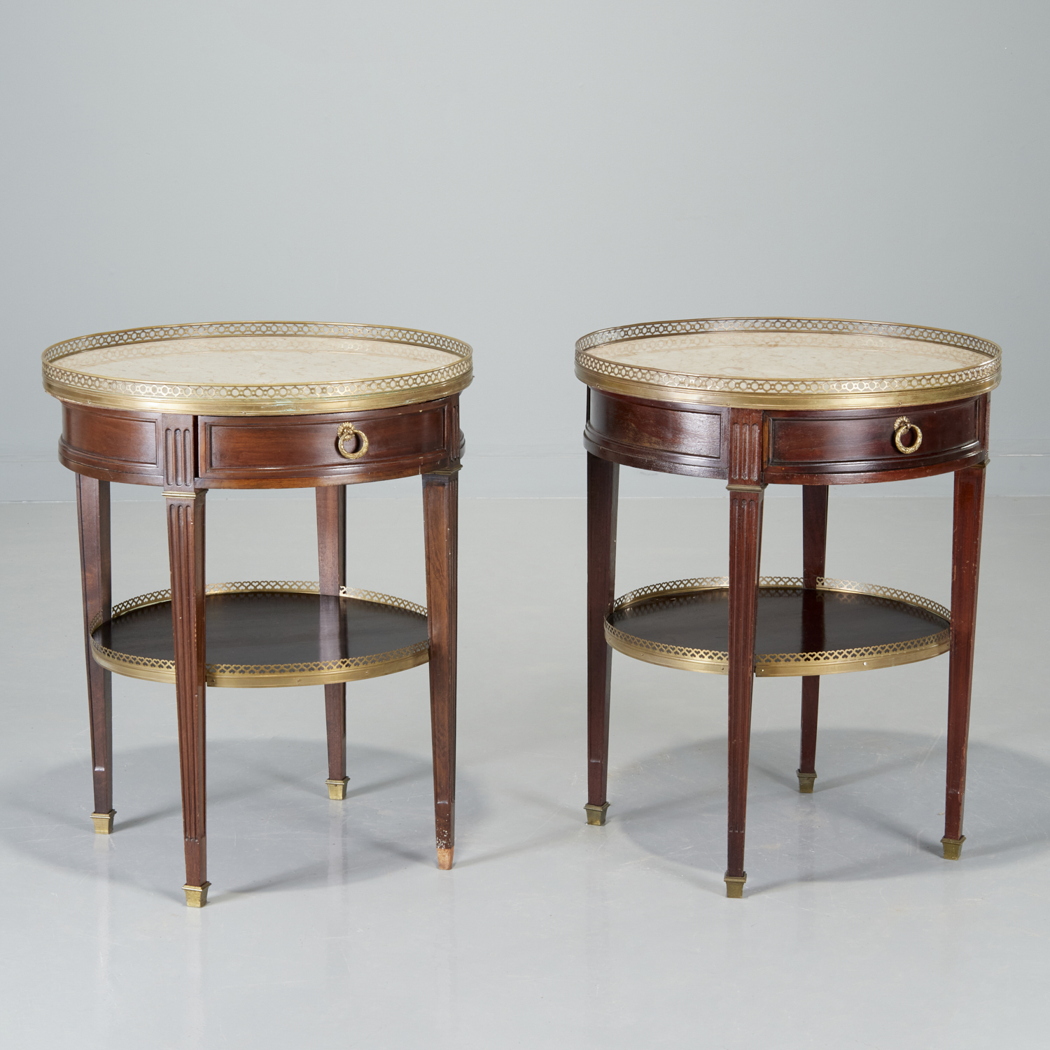 PAIR LOUIS XVI MAHOGANY BOUILLOTTE 360b9b