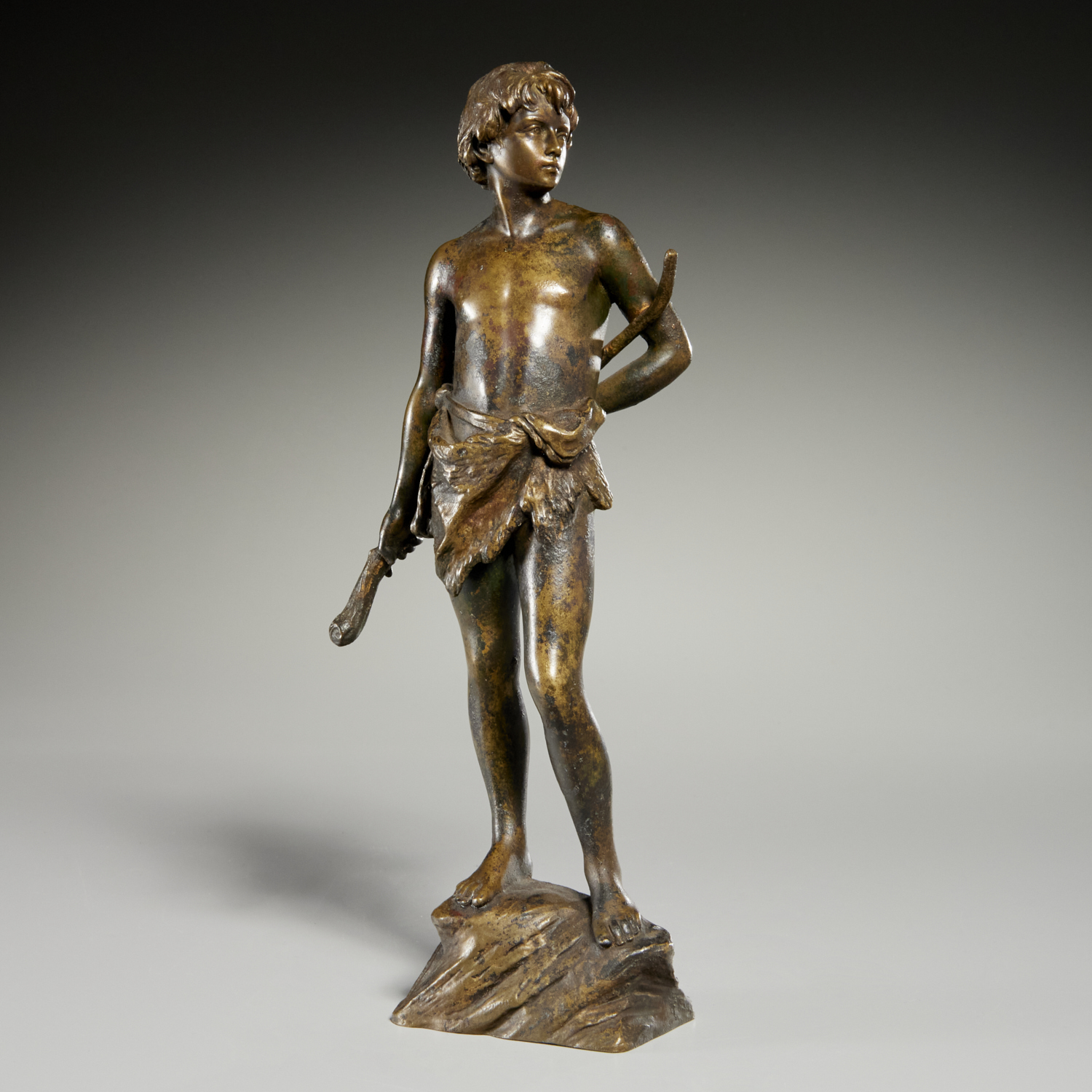 OSKAR GLADENBECK BRONZE STATUE 360db0