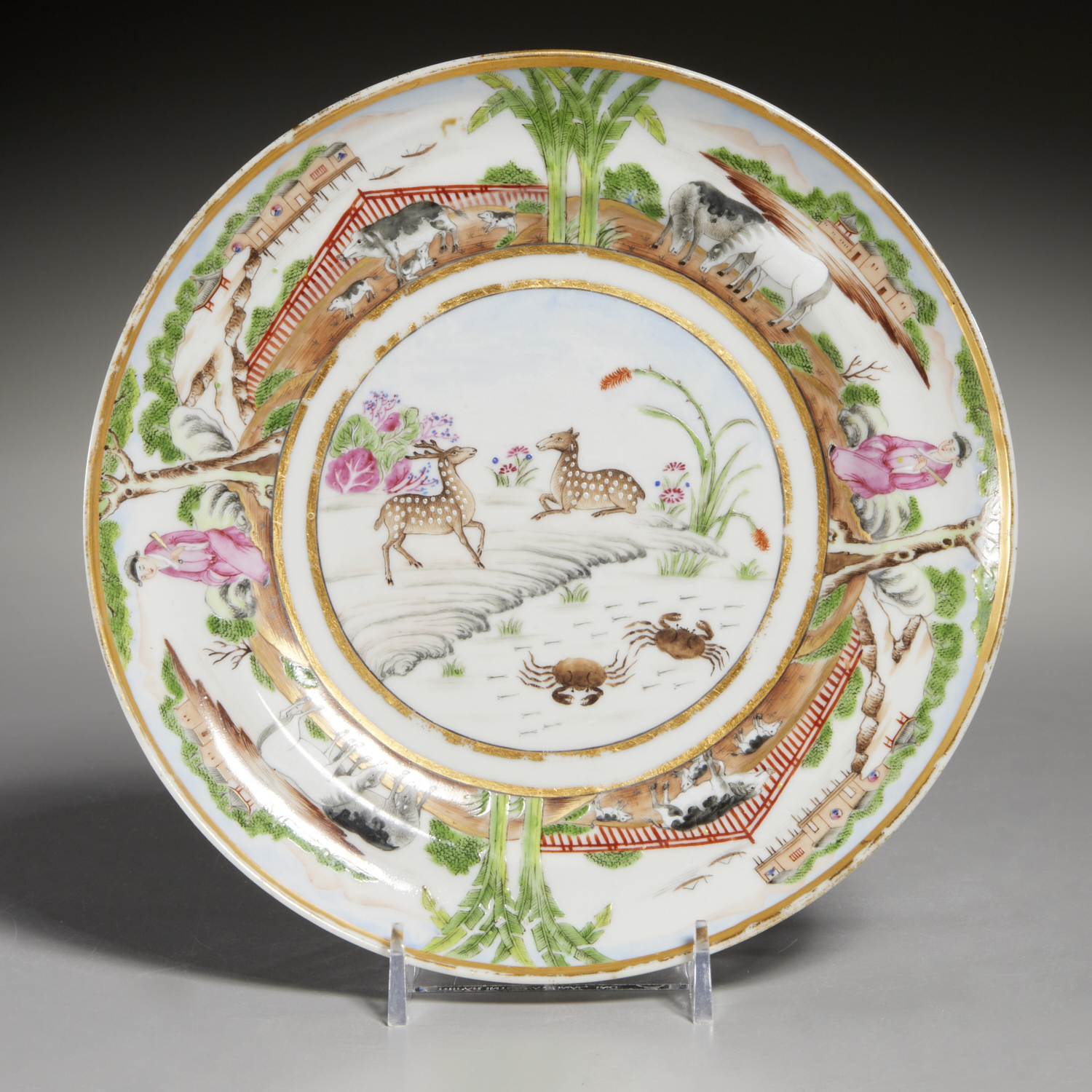 CHINESE EXPORT PORCELAIN MENAGERIE  360f47