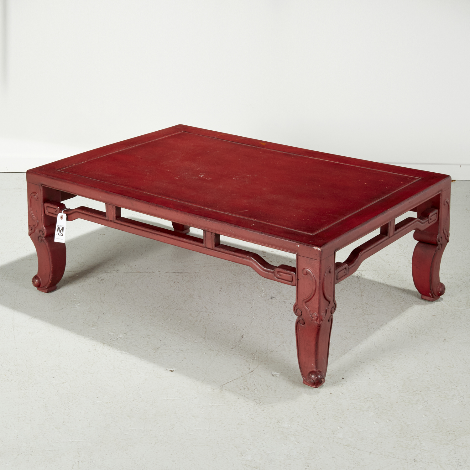 BAKER RED LACQUERED CHINOISERIE 361006