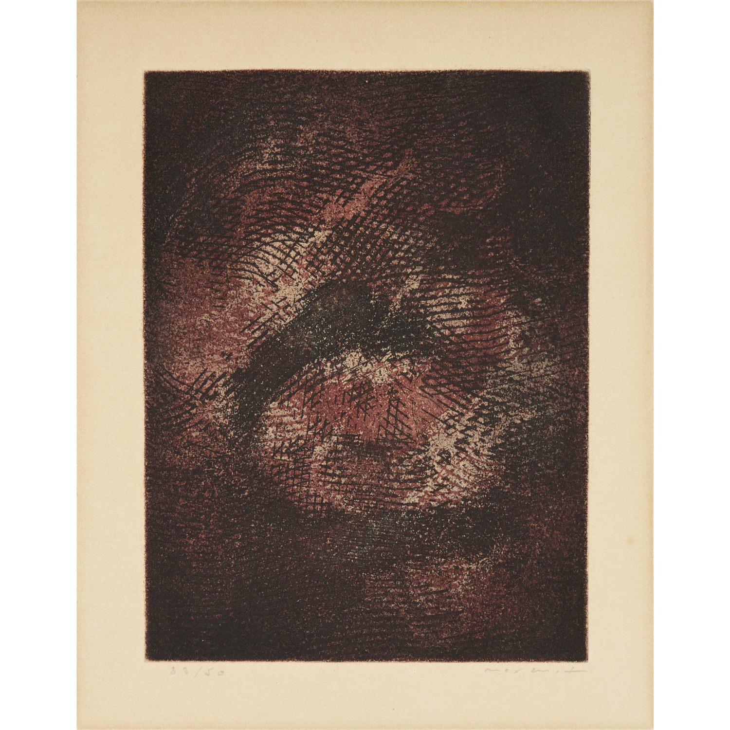 MAX ERNST COLOR ETCHING WITH AQUATINT  361013