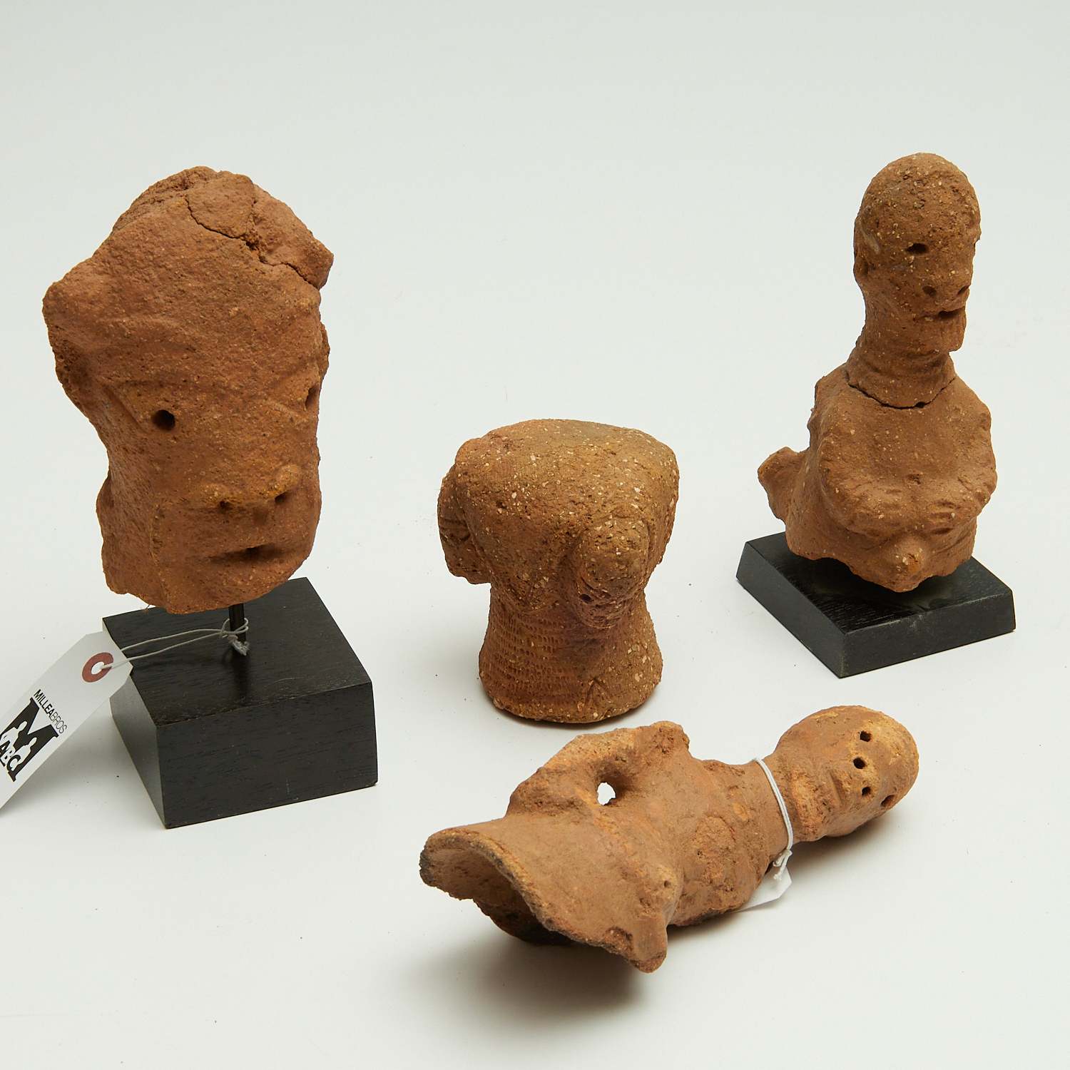 GROUP 4 NIGERIAN TERRACOTTA FRAGMENTS  36108c