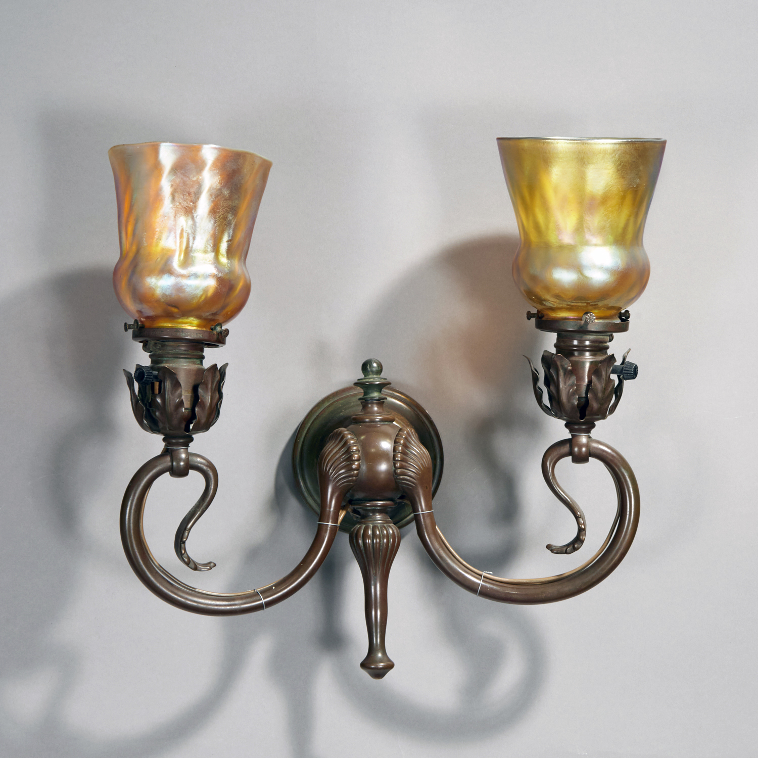 TIFFANY STUDIOS FAVRILE AND BRONZE 3610bf