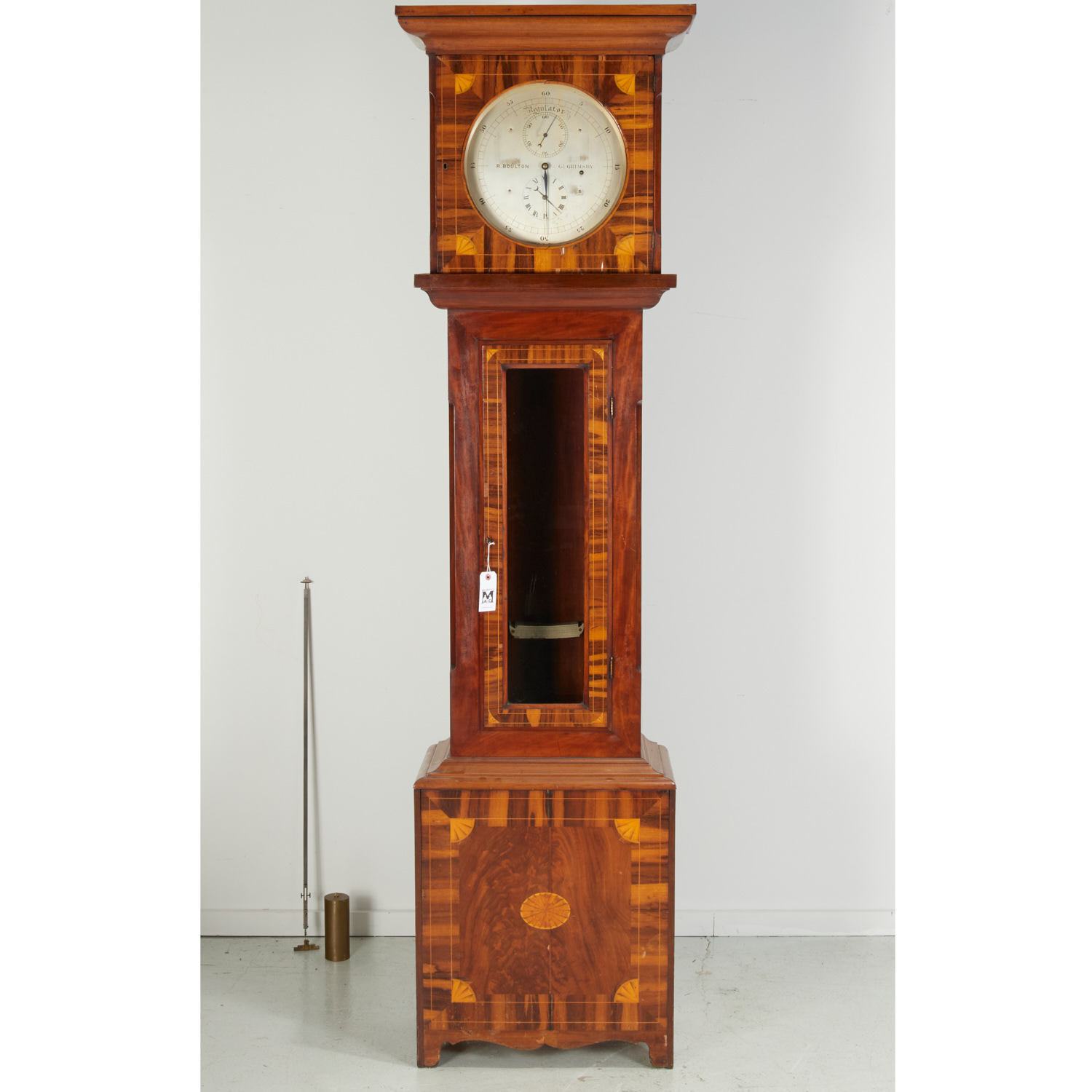 ENGLISH INLAID LONGCASE REGULATOR