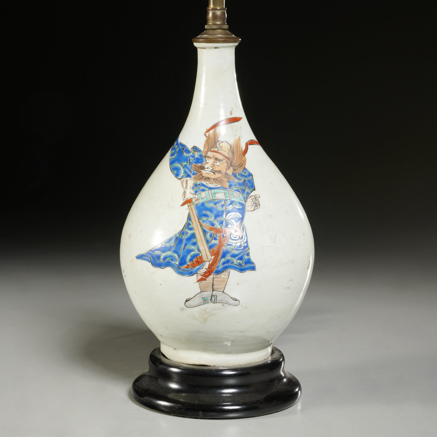 JAPANESE ARITA WARE PORCELAIN VASE 36115a