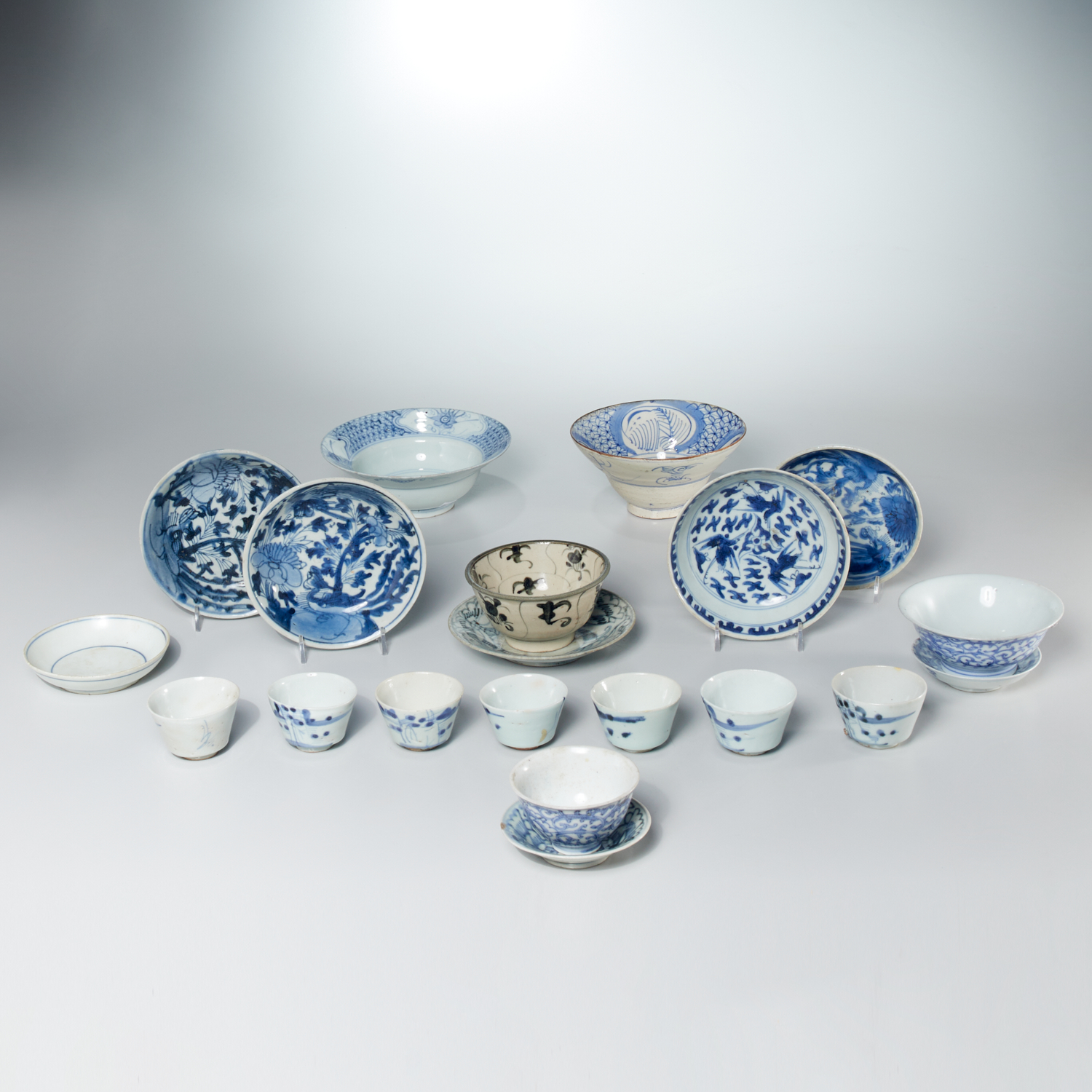 COLLECTION CHINESE ASIAN BLUE 36117f