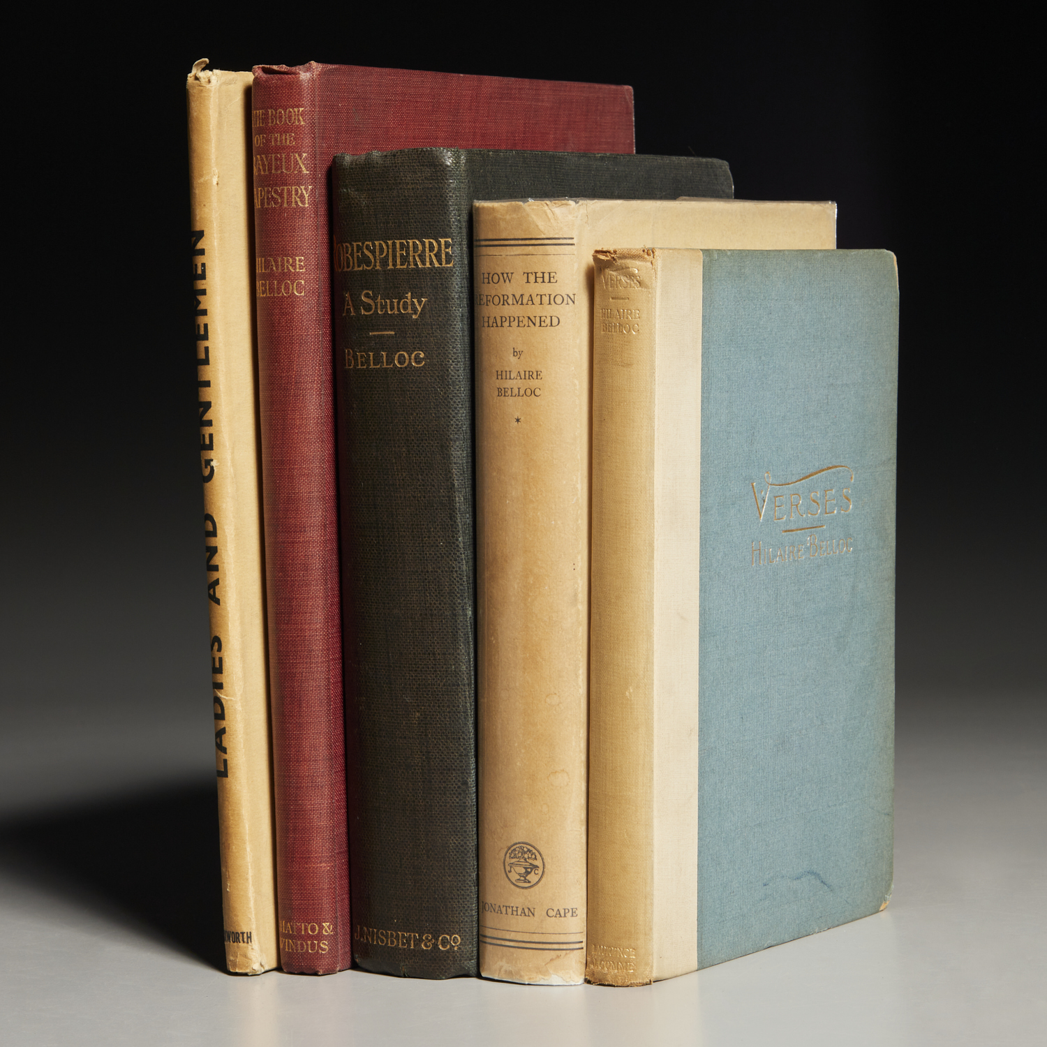 HILAIRE BELLOC, (5) VOLS. Includes: