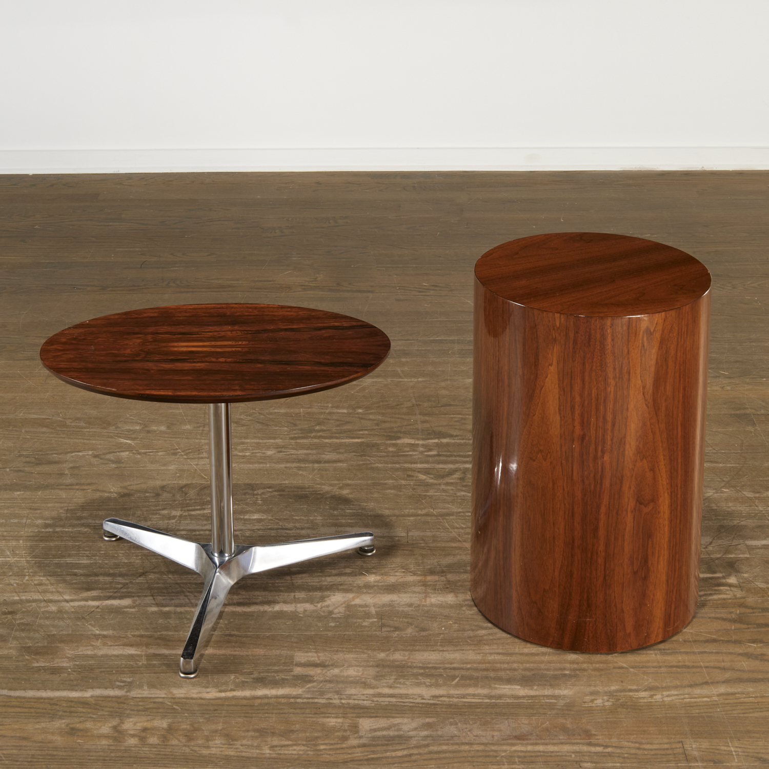 (2) MID-CENTURY MODERN ROSEWOOD