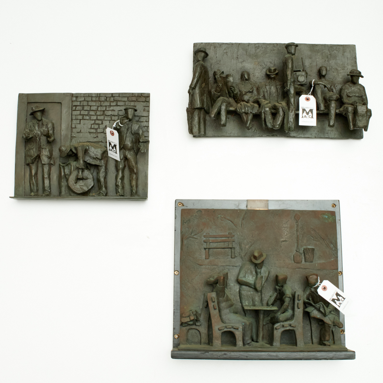 HILARY RAEBURN 3 BRONZE RELIEF 361327