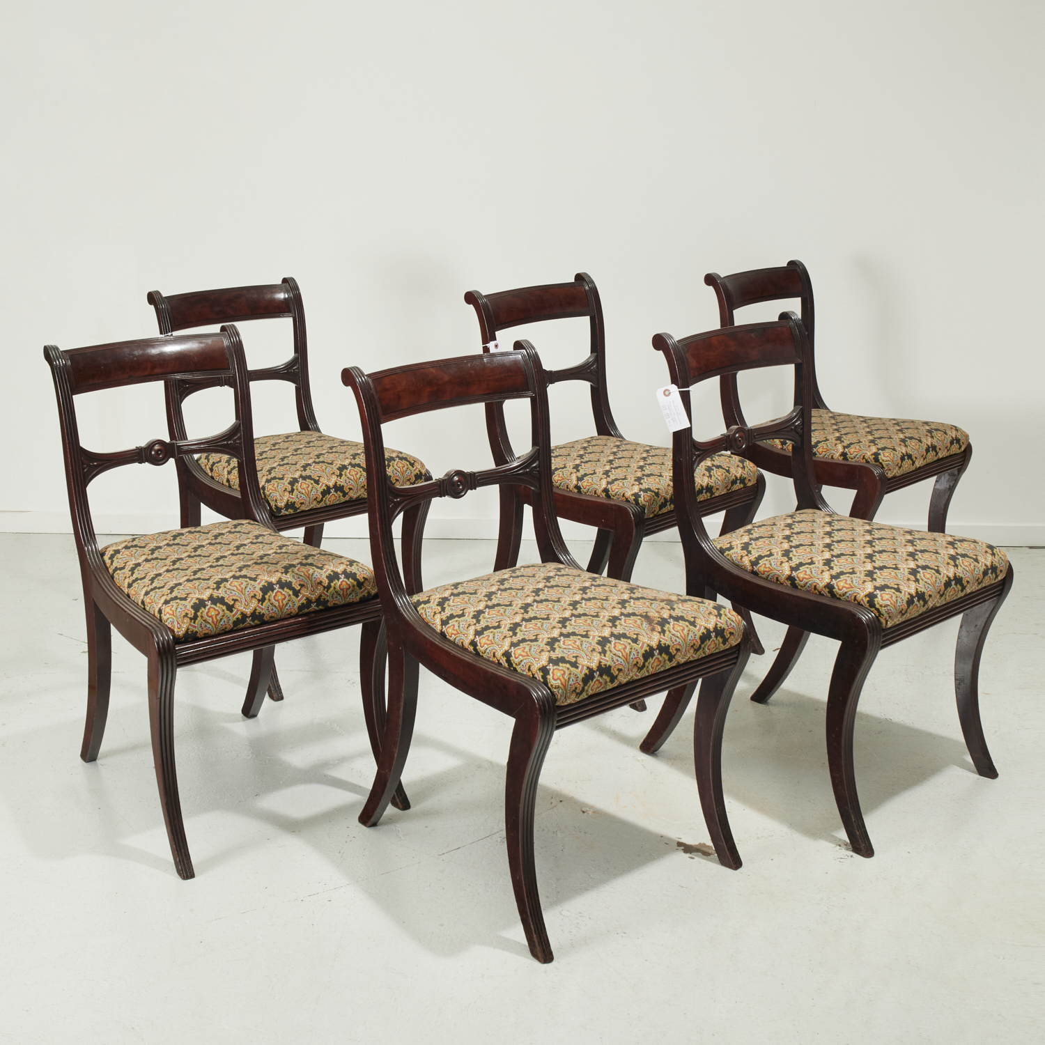 SET 6 AMERICAN CLASSICAL MAHOGANY 36137f