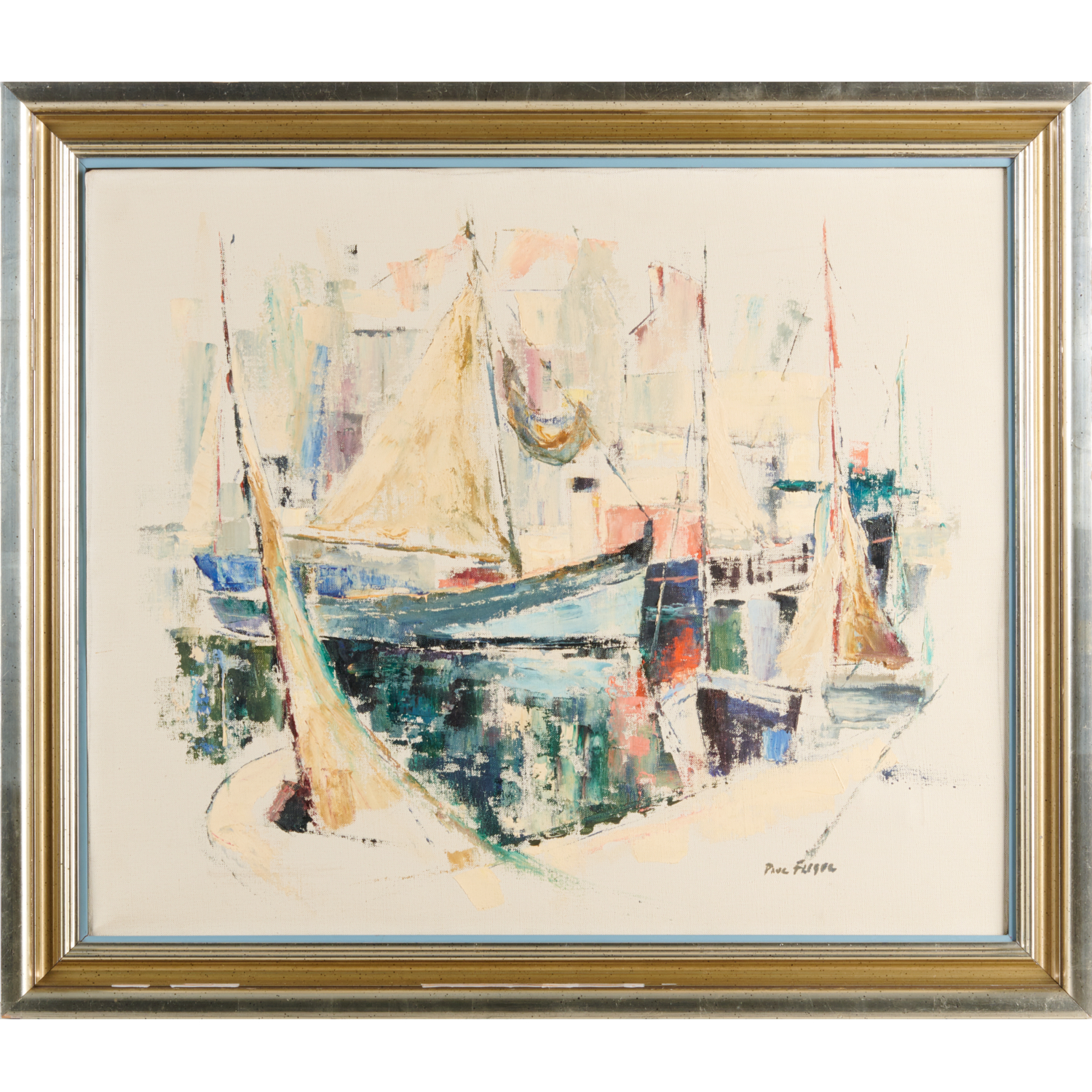 PAUL FLEGEL OIL ON CANVAS Paul 3613ba