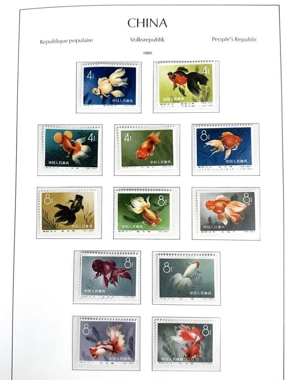 CHINA STAMP COLLECTION, HIGH CV,