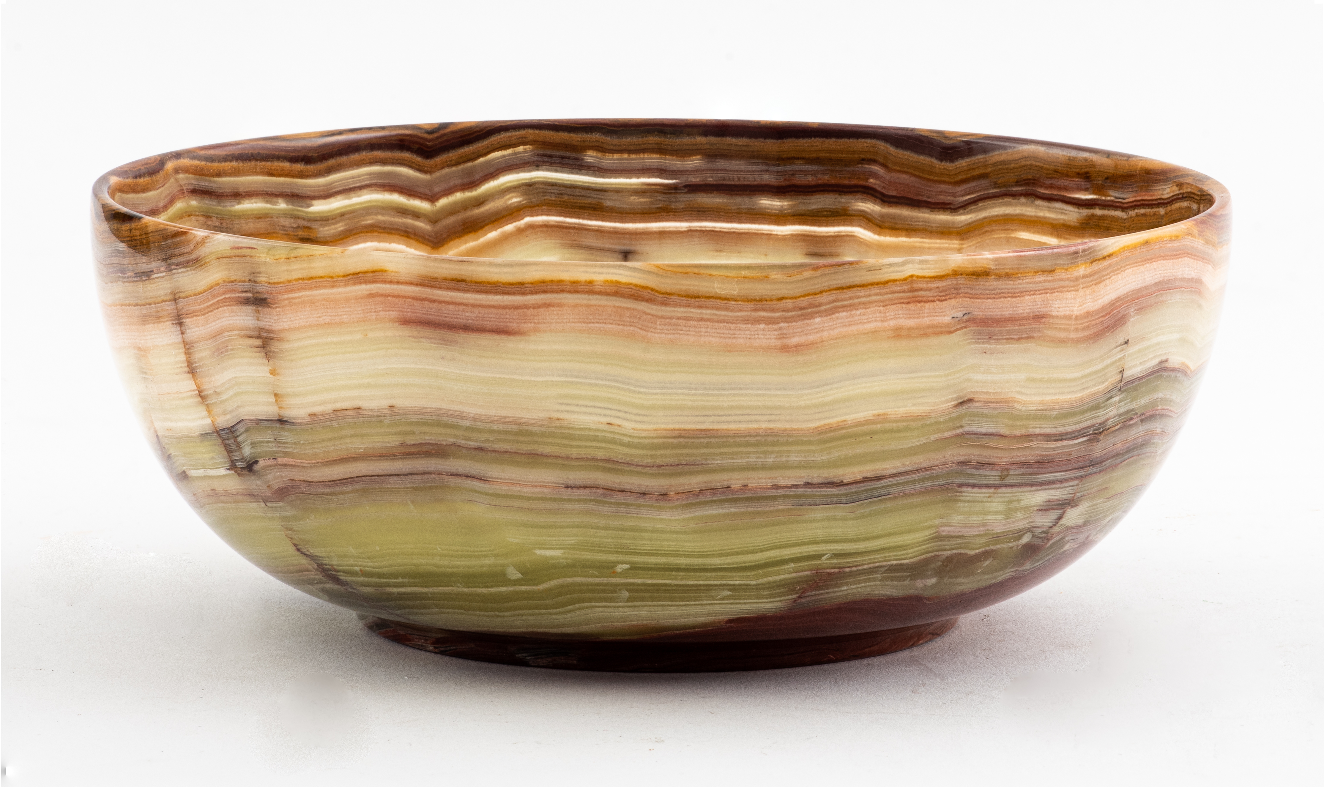 BANDED AGATE BOWL Banded agate 363b38
