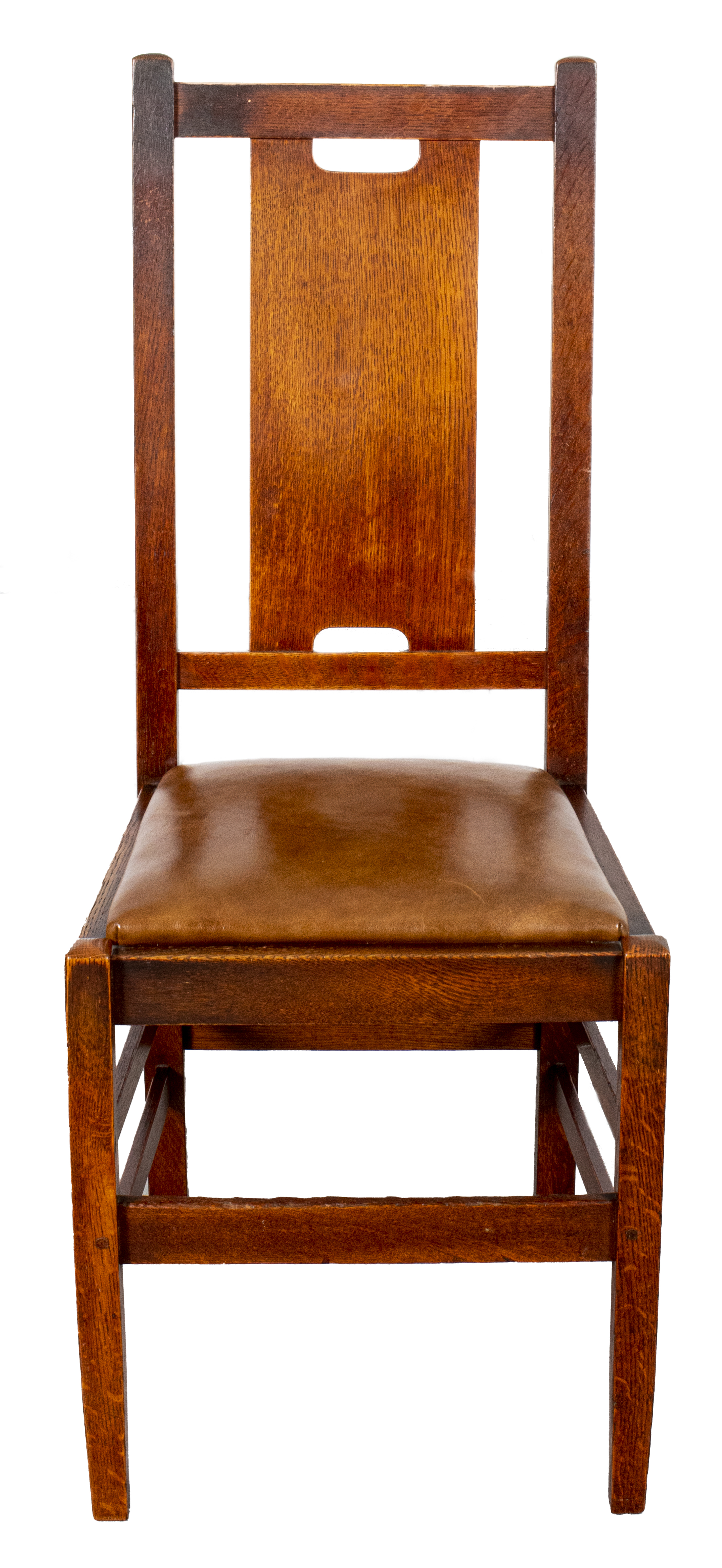 GUSTAV STICKLEY H BACK SIDE CHAIR 363b83