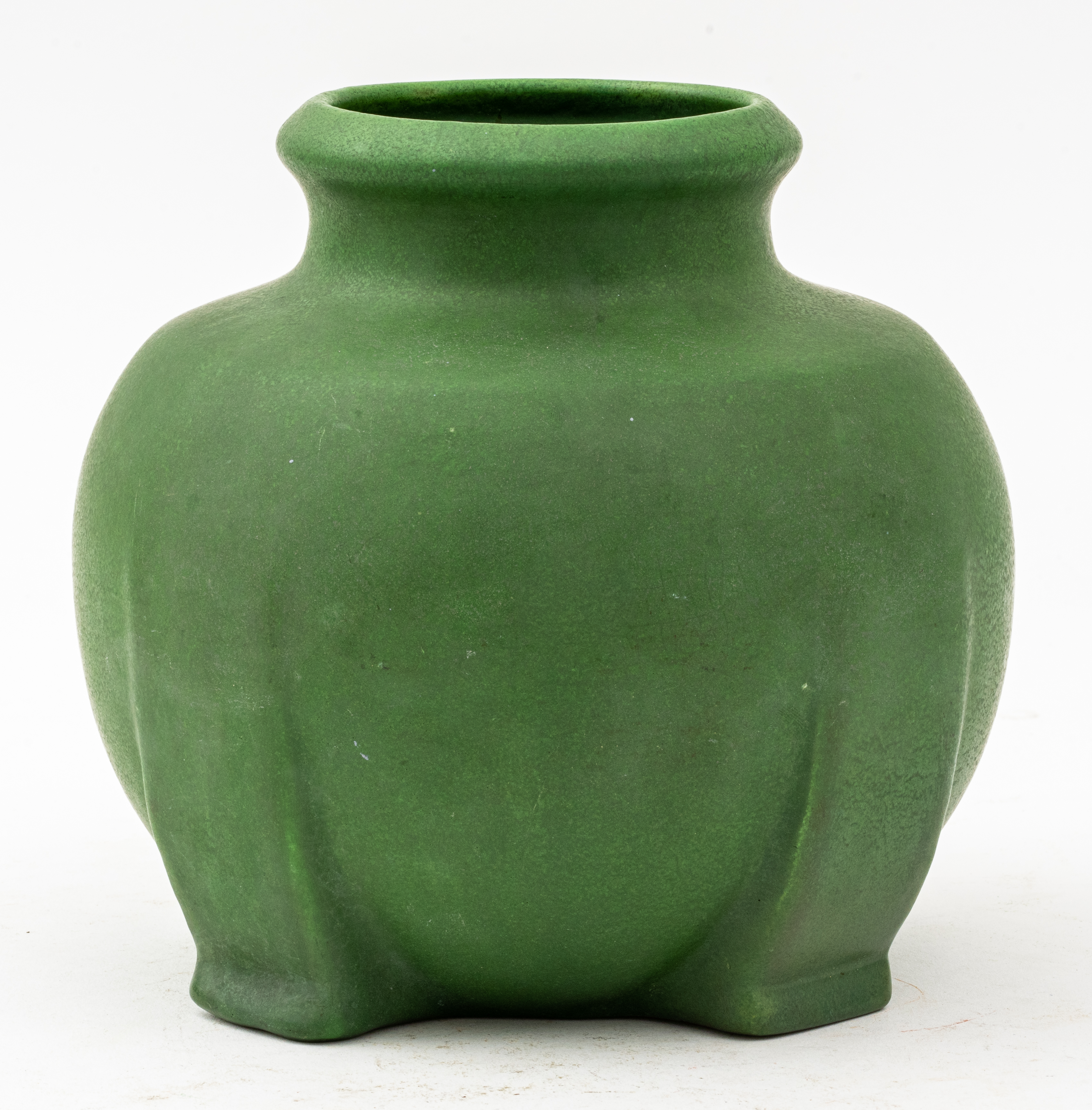 ARTS & CRAFTS OWENS POTTERY MATTE GREEN