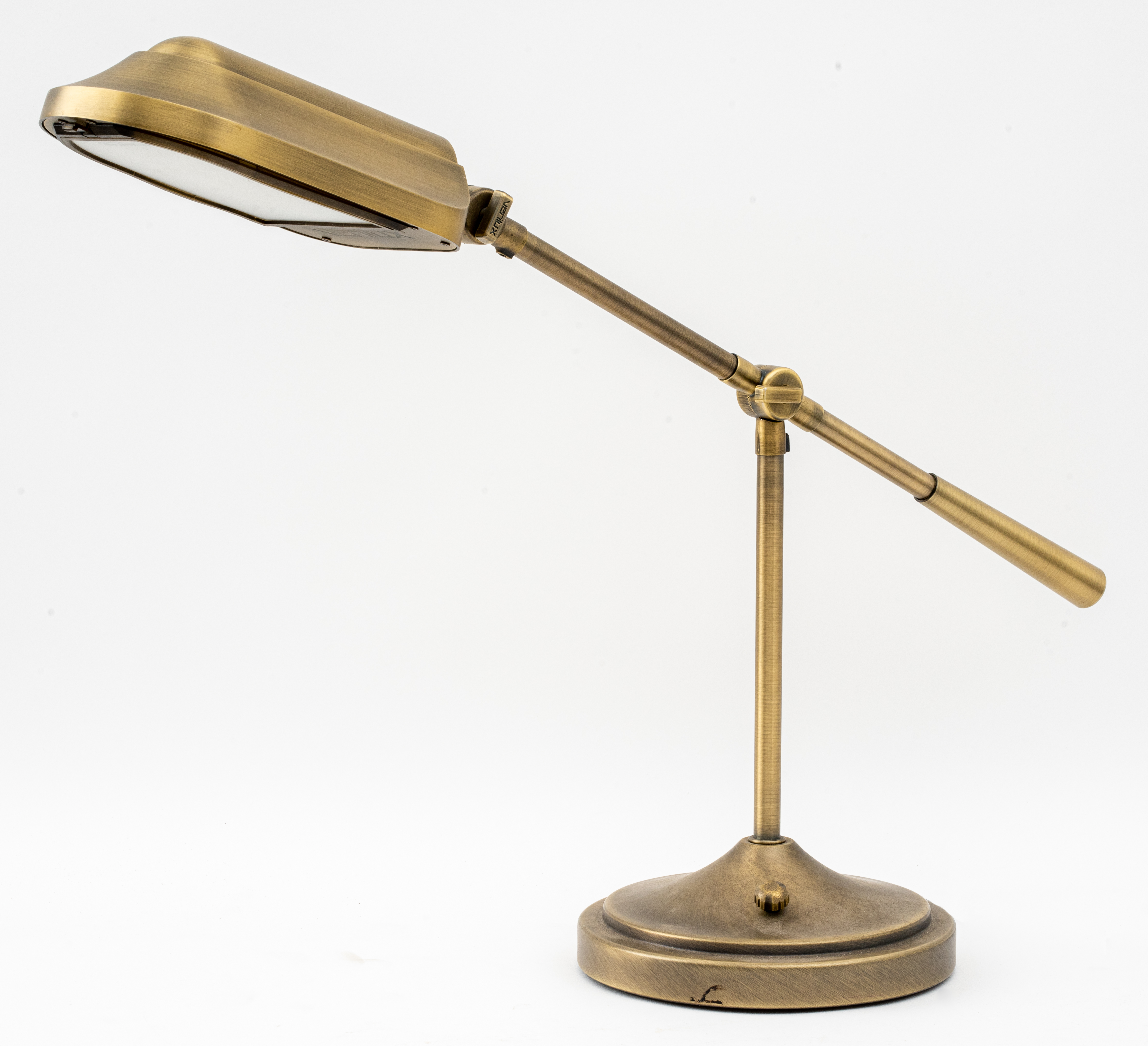 VERILUX BRUSHED BRASS TABLE LAMP