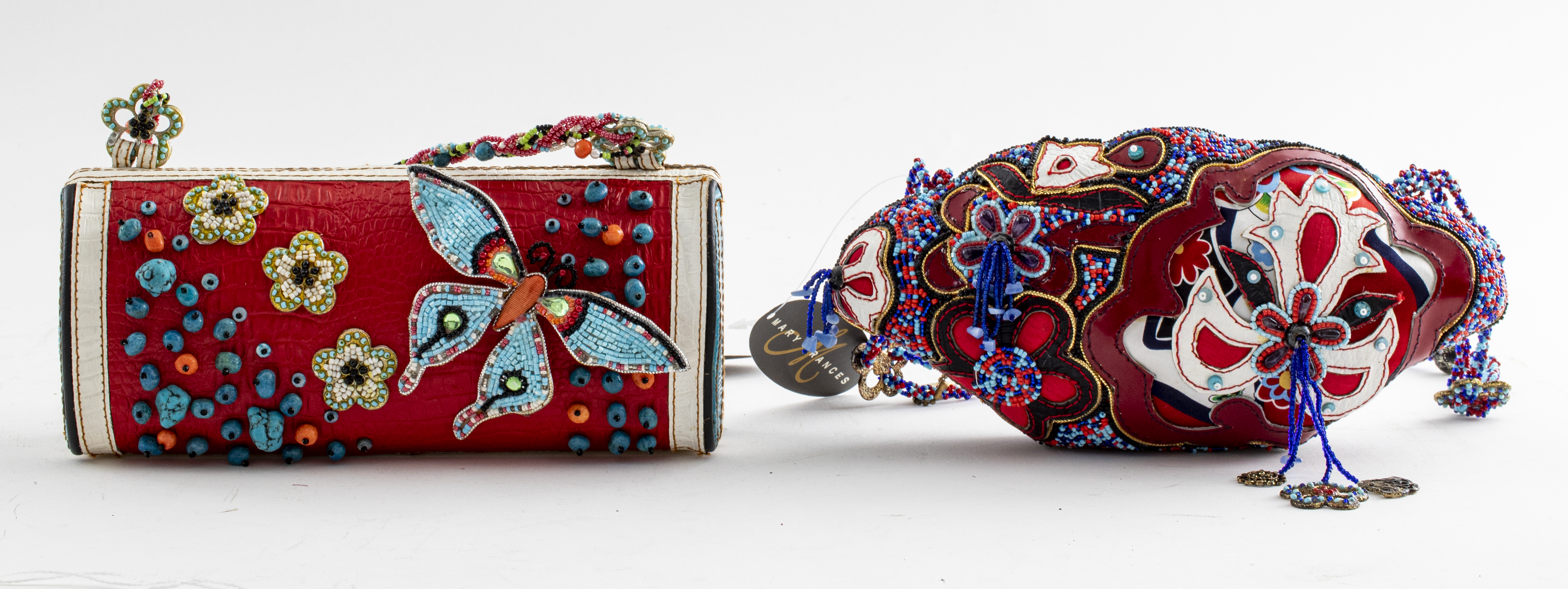 MARY FRANCES EMBELLISHED PURSES,