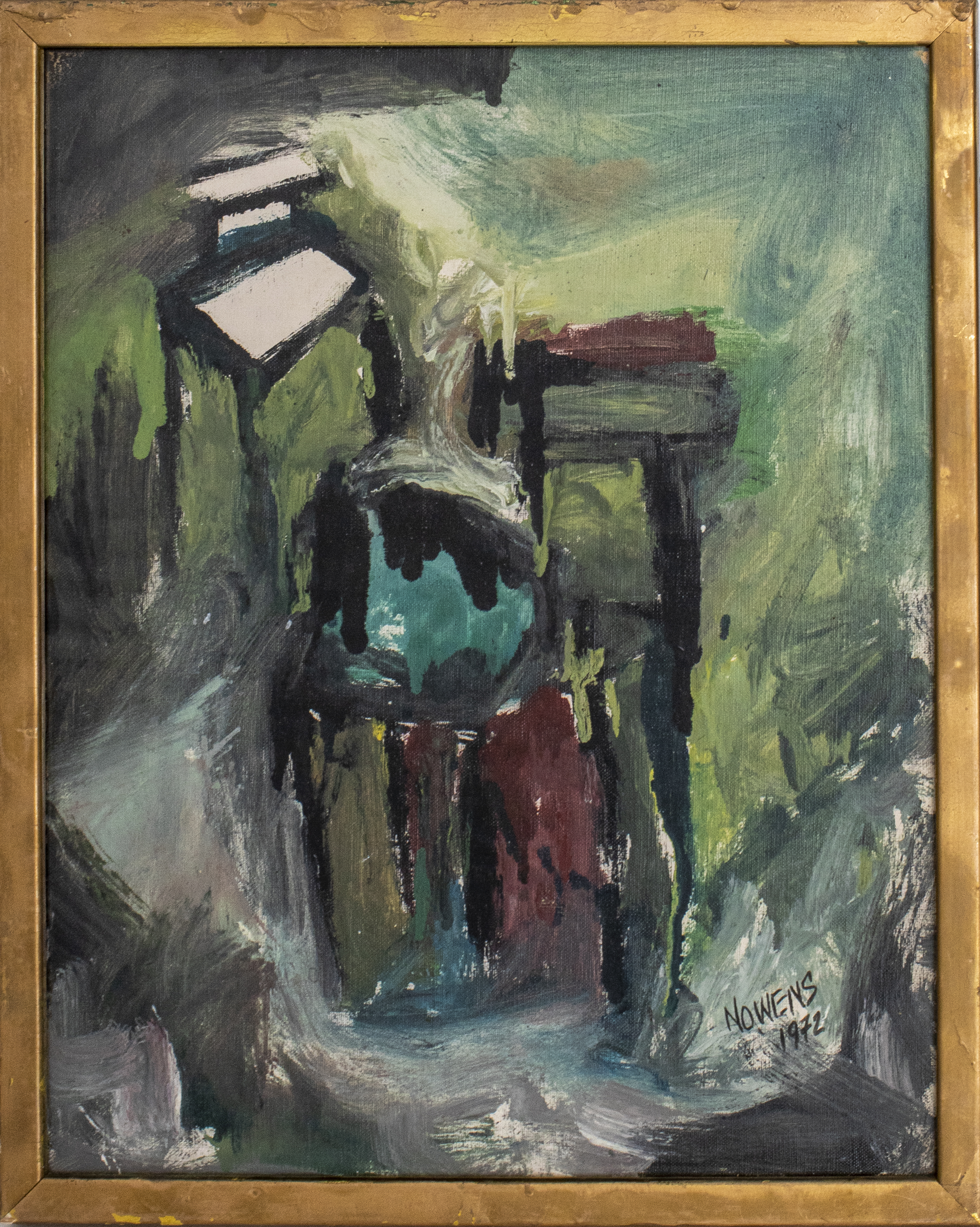 SIGNED ABSTRACT COMPOSITION OIL