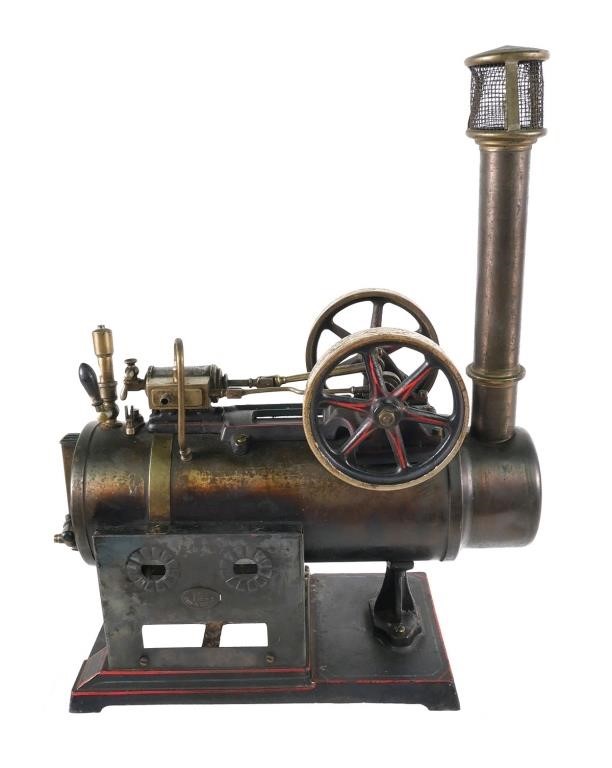 ANTIQUE DC GERMAN TOY STEAM ENGINEAntique 363c9c