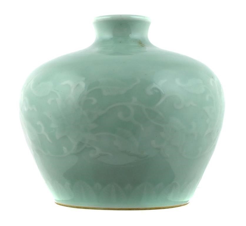 ANTIQUE CHINESE CELADON VASESmall 363cfd