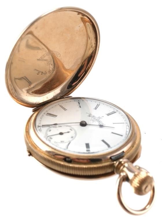 ANTIQUE ELGIN GOLD FILLED POCKET