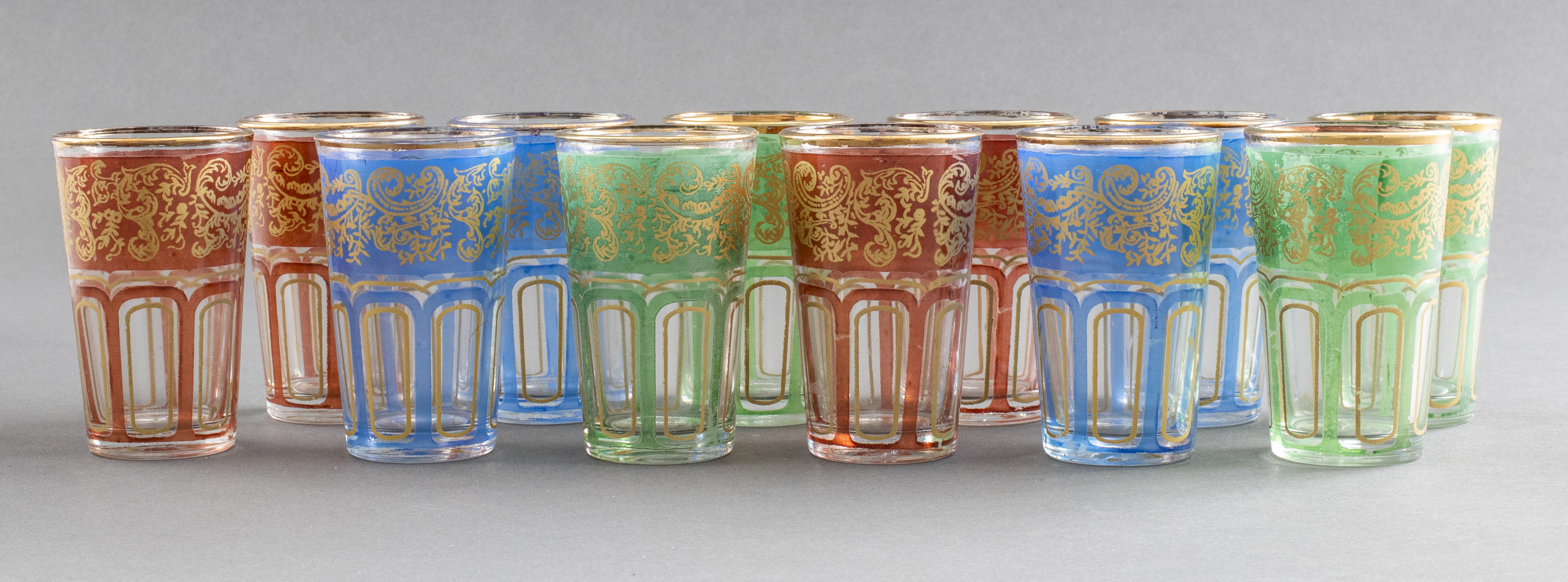 TRADITIONAL MOROCCAN TEA GLASSES  363d5f