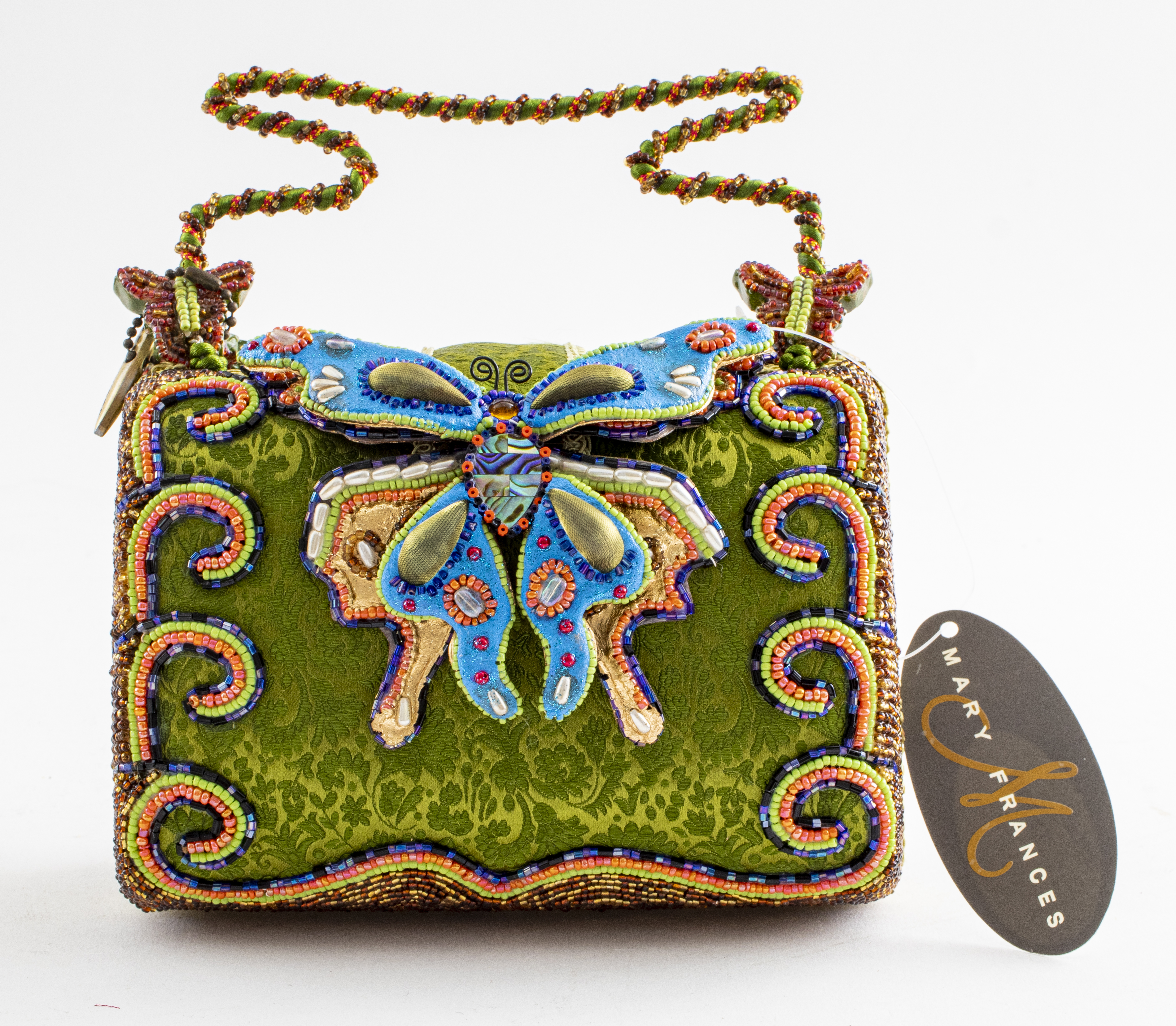 MARY FRANCES EMBELLISHED BUTTERFLY