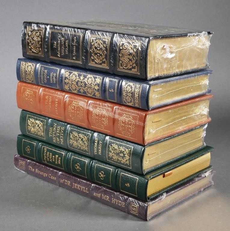 EASTON PRESS BOOKS (6) LEATHERIncludes