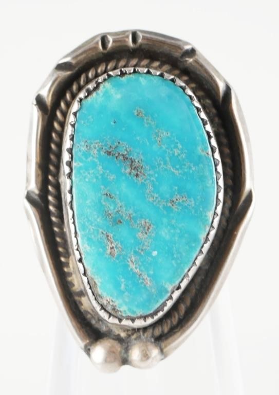 OLD NAVAJO STERLING RINGVintage