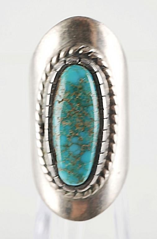 OLD NAVAJO STERLING RINGVintage