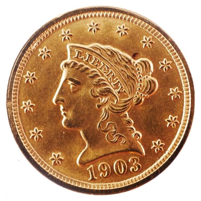 1903 US 2 50 DOLLAR GOLD COIN1903 363e62