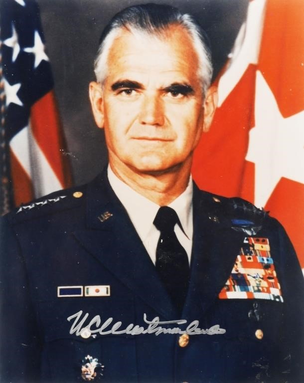 GEN WESTMORELAND 2 SIGNED PIECES8x10 363e5e