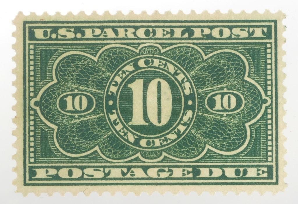 STAMPS U S SCOTT JQ4 MNHParcel 363ead